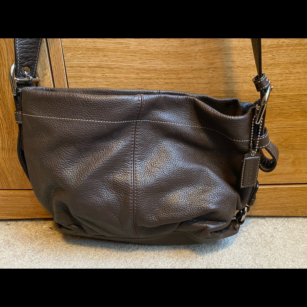 Vintage Coach Leather Crossbody